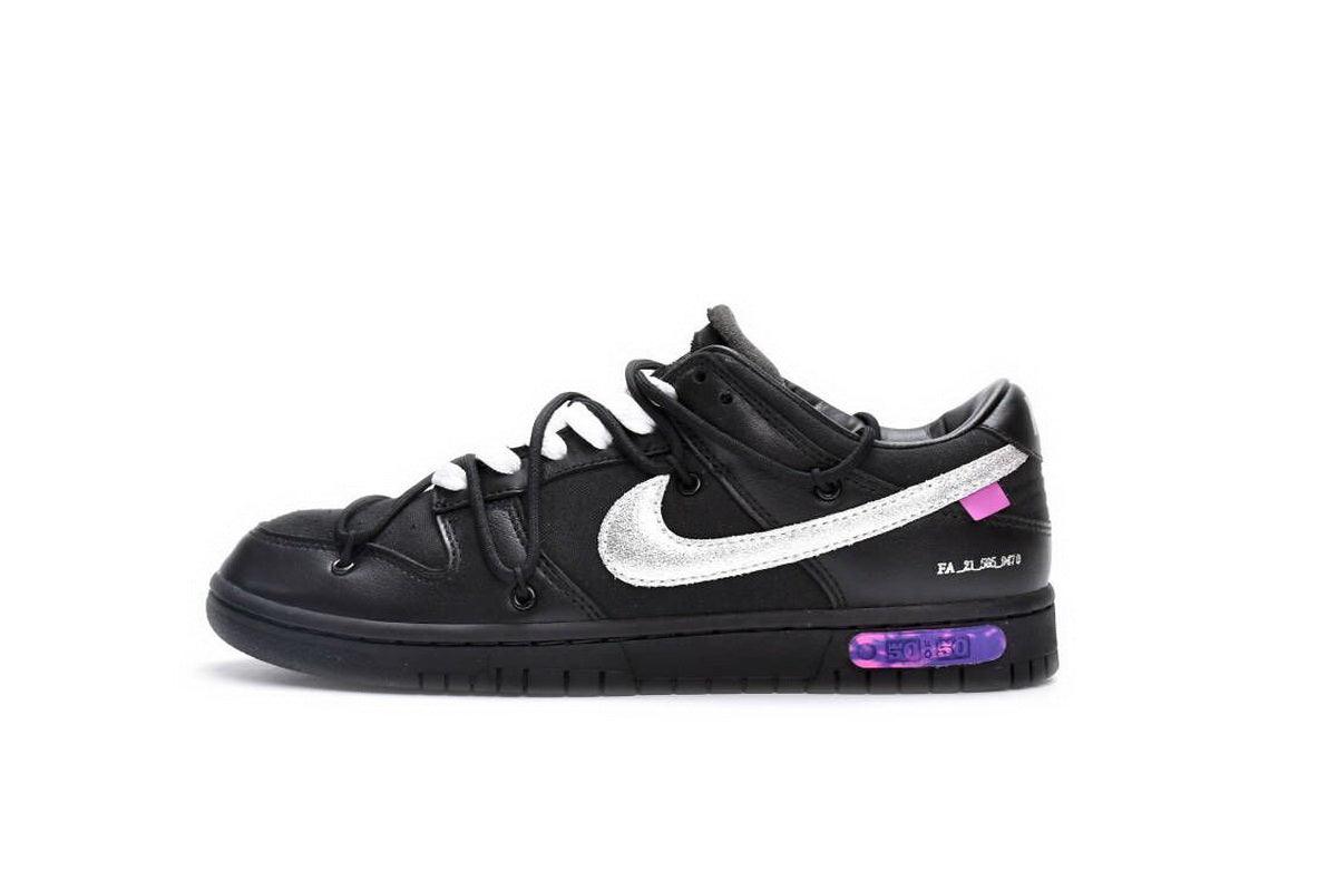 NIKE X OFF WHITE - DUNK SB " LOT 50 "