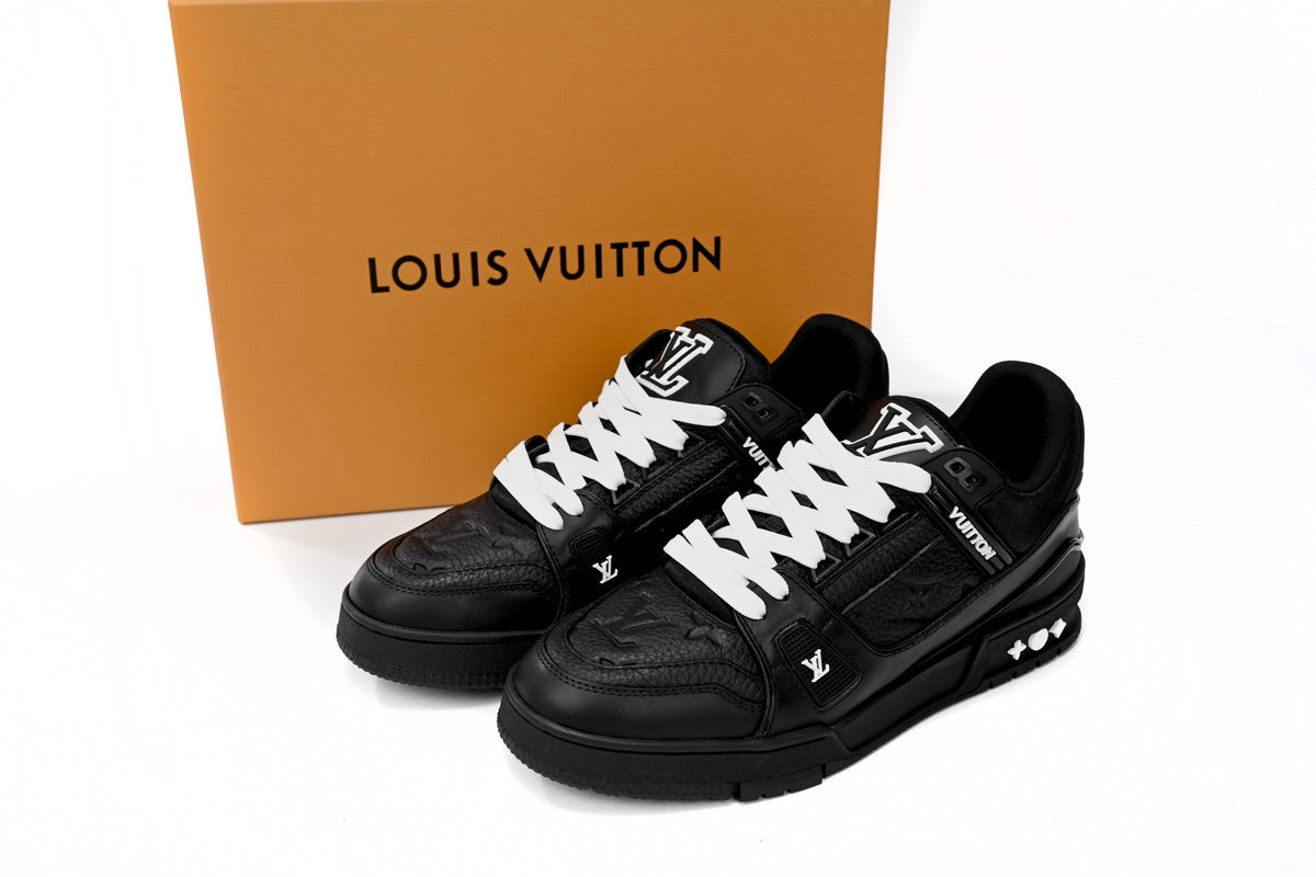 LOUIS VUITTON TRAINER " BLACK "