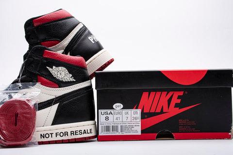 Air Jordan 1 Not for Resale Red