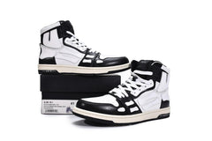 AMIRI SKEL-TOP HI " BLACK / WHITE "