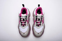 BALENCIAGA TRIPLE S '' WHITE/PURPLE "