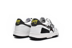 BAPE SK8 STA " WHITE SILVER "