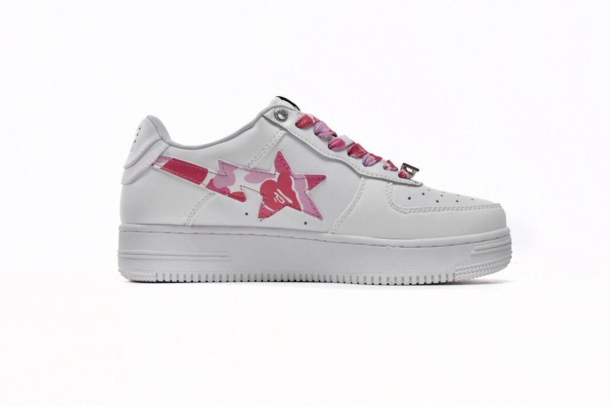 BAPE STA " CAMO WHITE PINK "