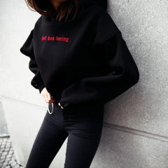 BLVCX HWB Cropped Hoodie