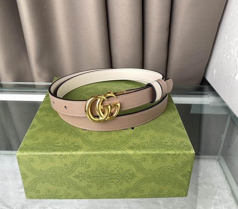 GUCCI MARMONT REVERSIBLE THIN BELT