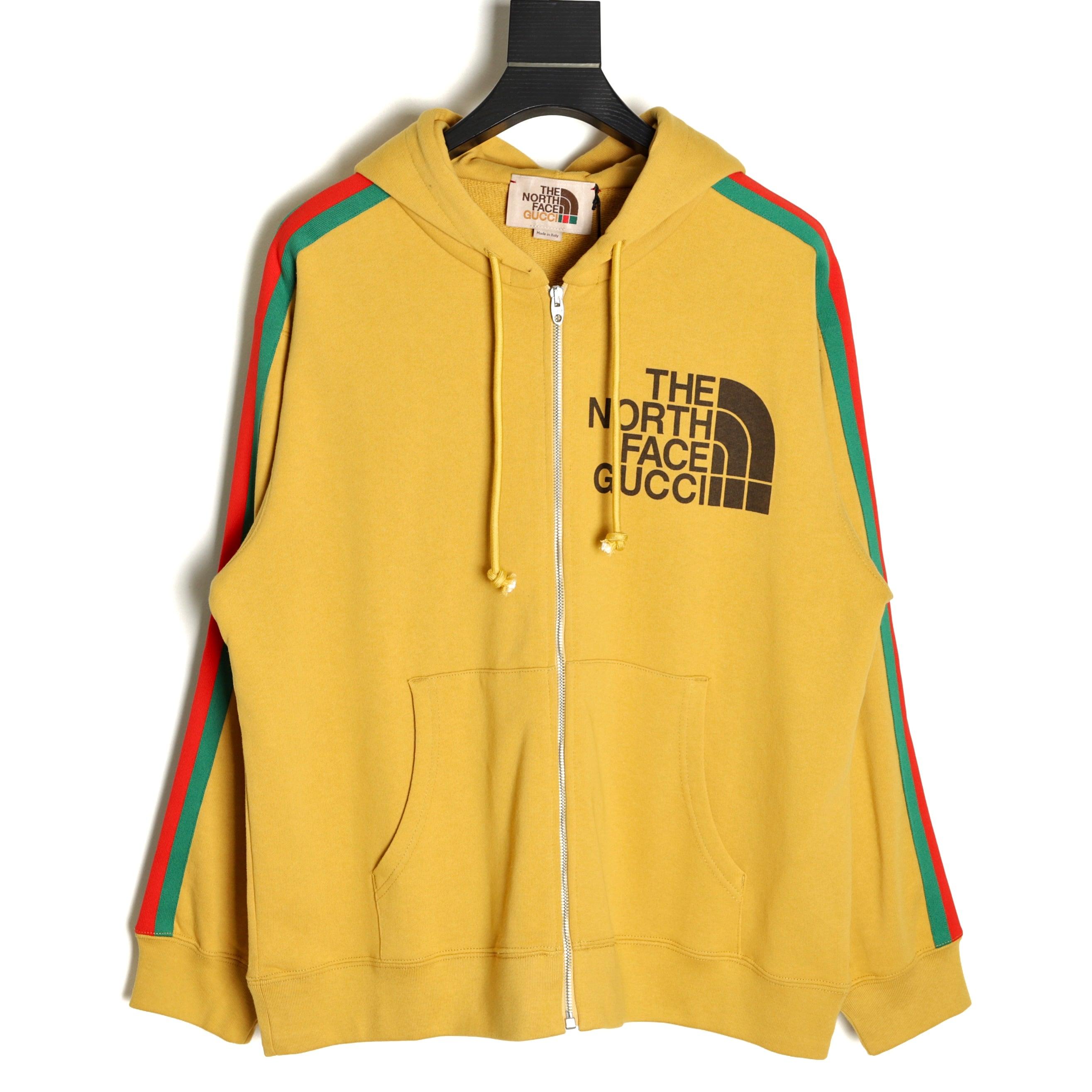 GUCCI x THE NORTH FACE 21FW YELLOW HOODIE