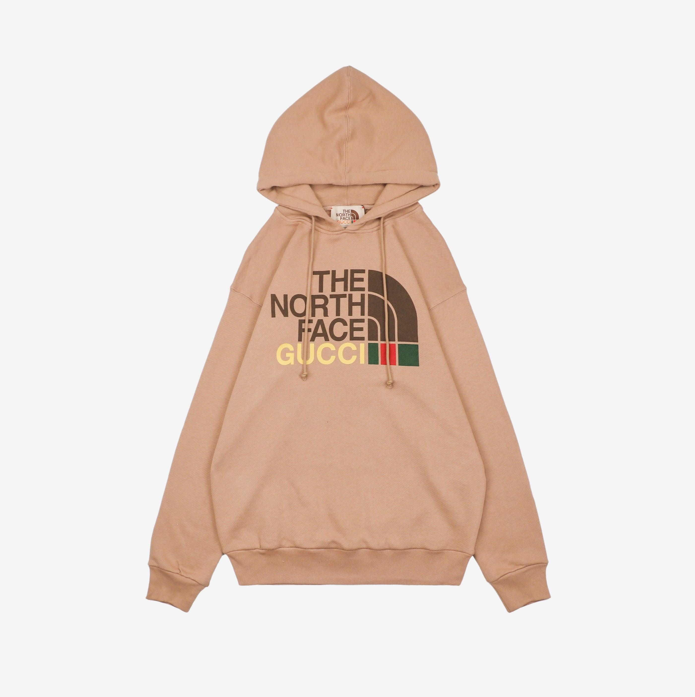 GUCCI x THE NORTH FACE 21SS BEIGE HOODIE