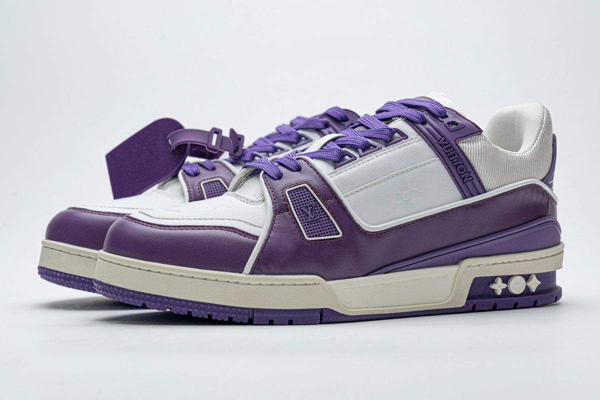 Louis Vuitton LV Monogram Sneakers - Purple Sneakers, Shoes - LOU773369