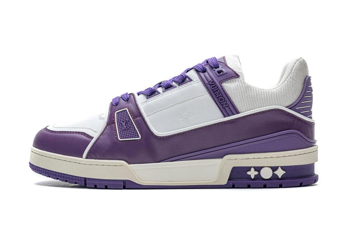 Tênis Louis Vuitton Trainer Purple in 2023  Louis vuitton shoes sneakers,  Louis vuitton sneakers, Louis vuitton trainers