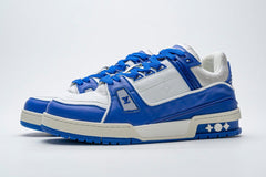 LOUIS VUITTON TRAINER " WHITE BLUE "