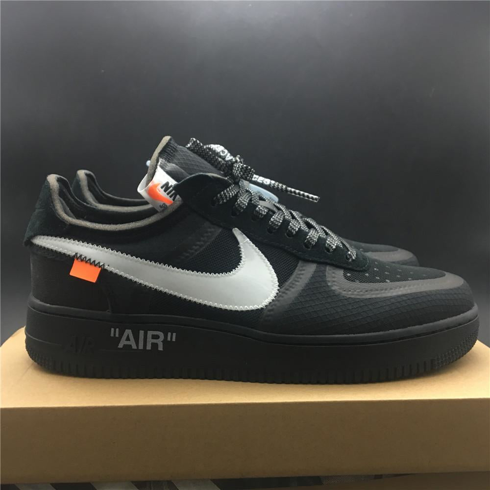 OFF WHITE - AIR FORCE 1 " BLACK "