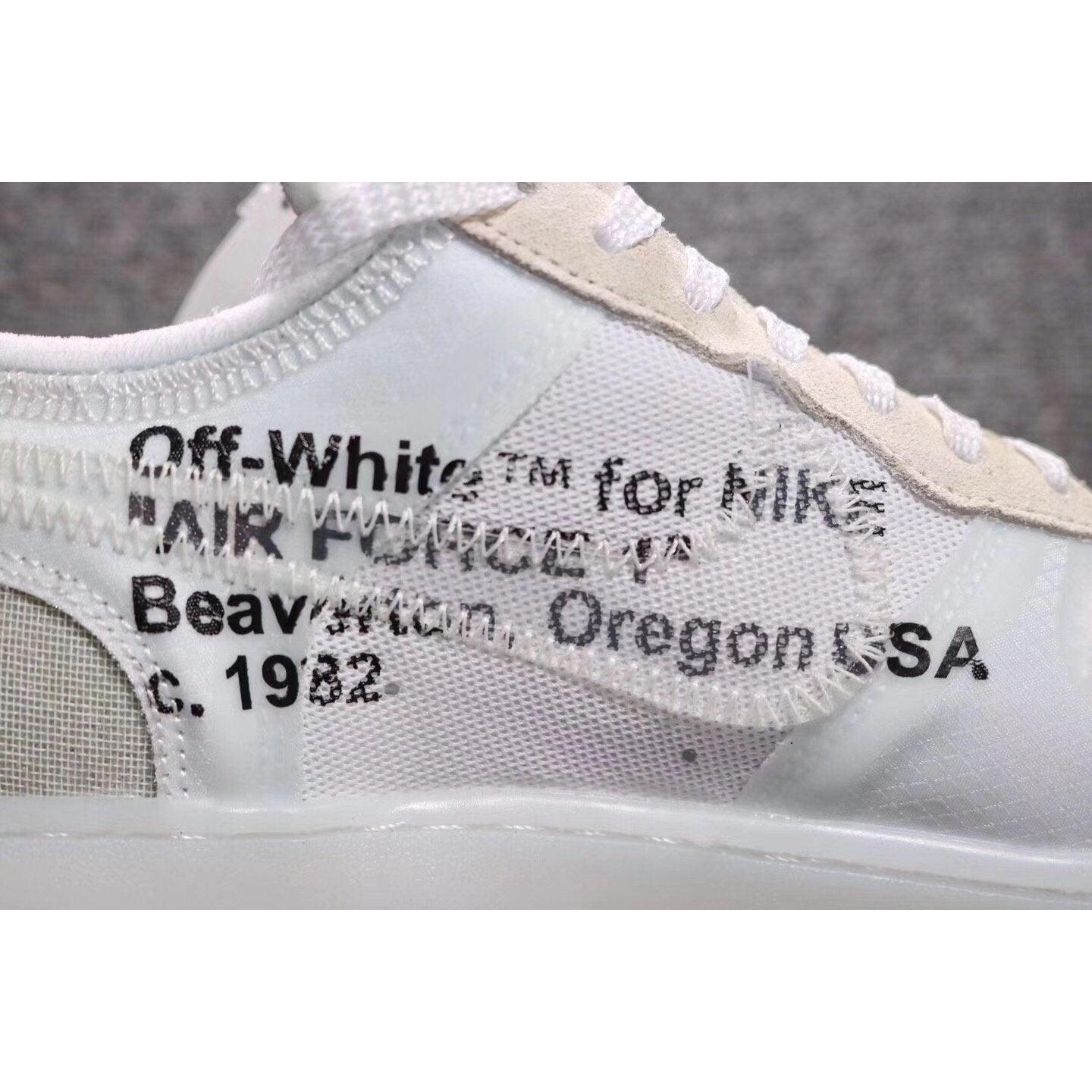OFF WHITE - AIR FORCE 1