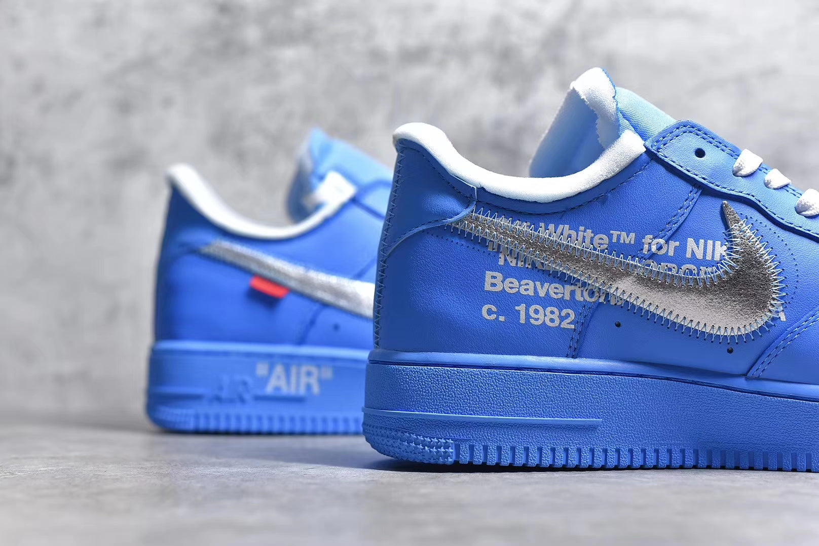 OFF WHITE - AIR FORCE 1 " UNIVERSITY BLUE "