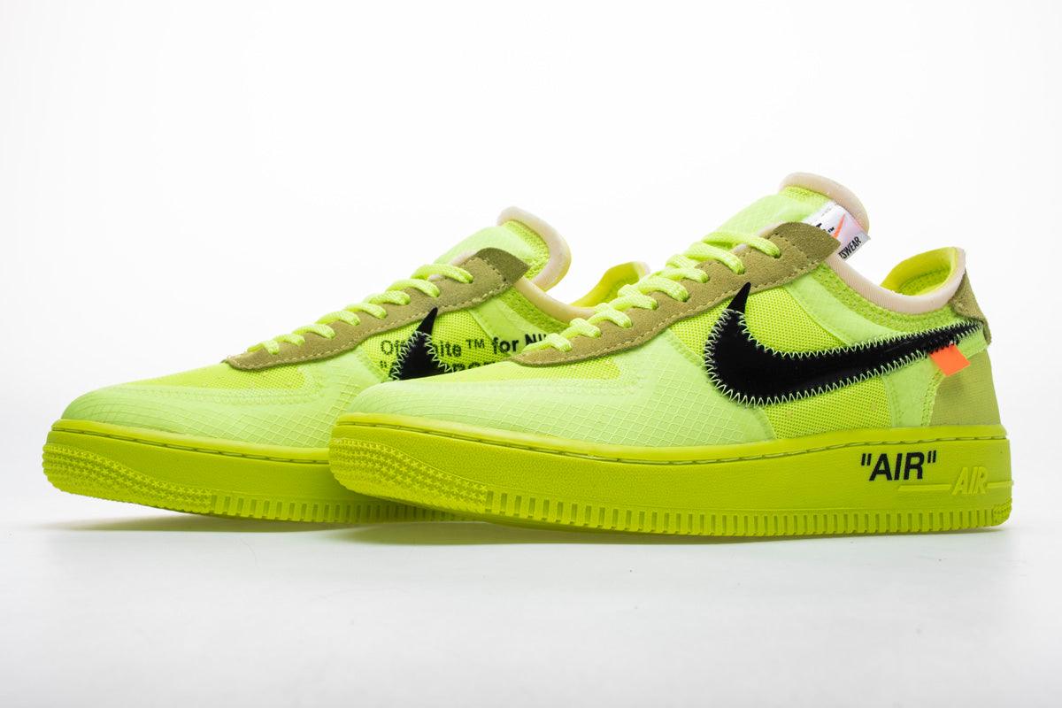 OFF WHITE - AIR FORCE 1 " VOLT "