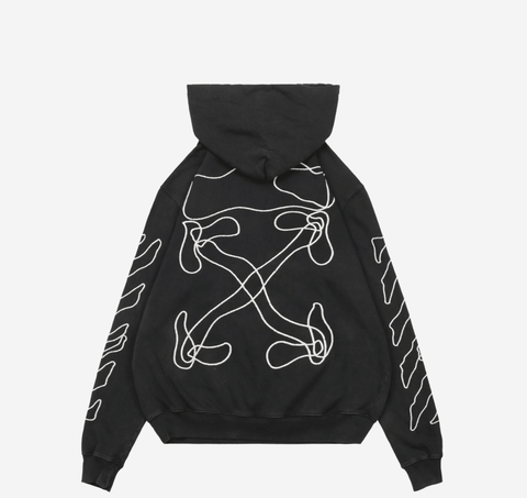 OFF WHITE HOODIE ''ABSTRACT ARROWS''