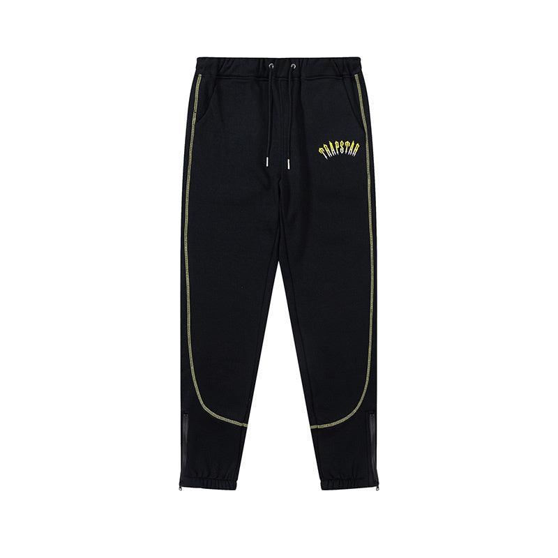TRAPSTAR TRACKSUIT LOGO YELLOW *BLACK* BLVCX